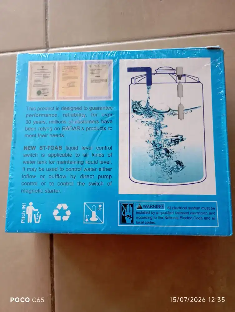 Radar Pelampung Air ORIGINAL
