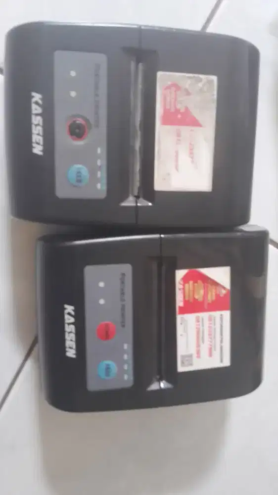 Jual print kecil merk kassen mt 200  2 buah plus isi nya