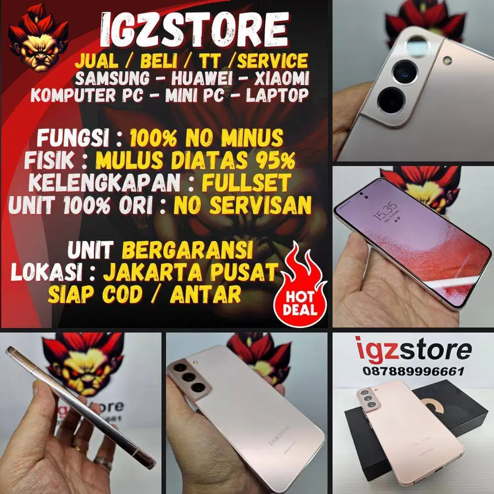 SIAP COD : Samsung S22 8/128/256 SEIN NORMAL NOMINUS