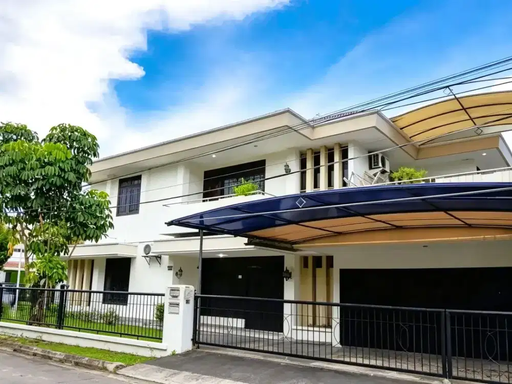 RUMAH MEWAH HOOK ERAMAS 2000‼ Full Marmer + Kolam Renang Pribadi | LT 475 m² | SHM