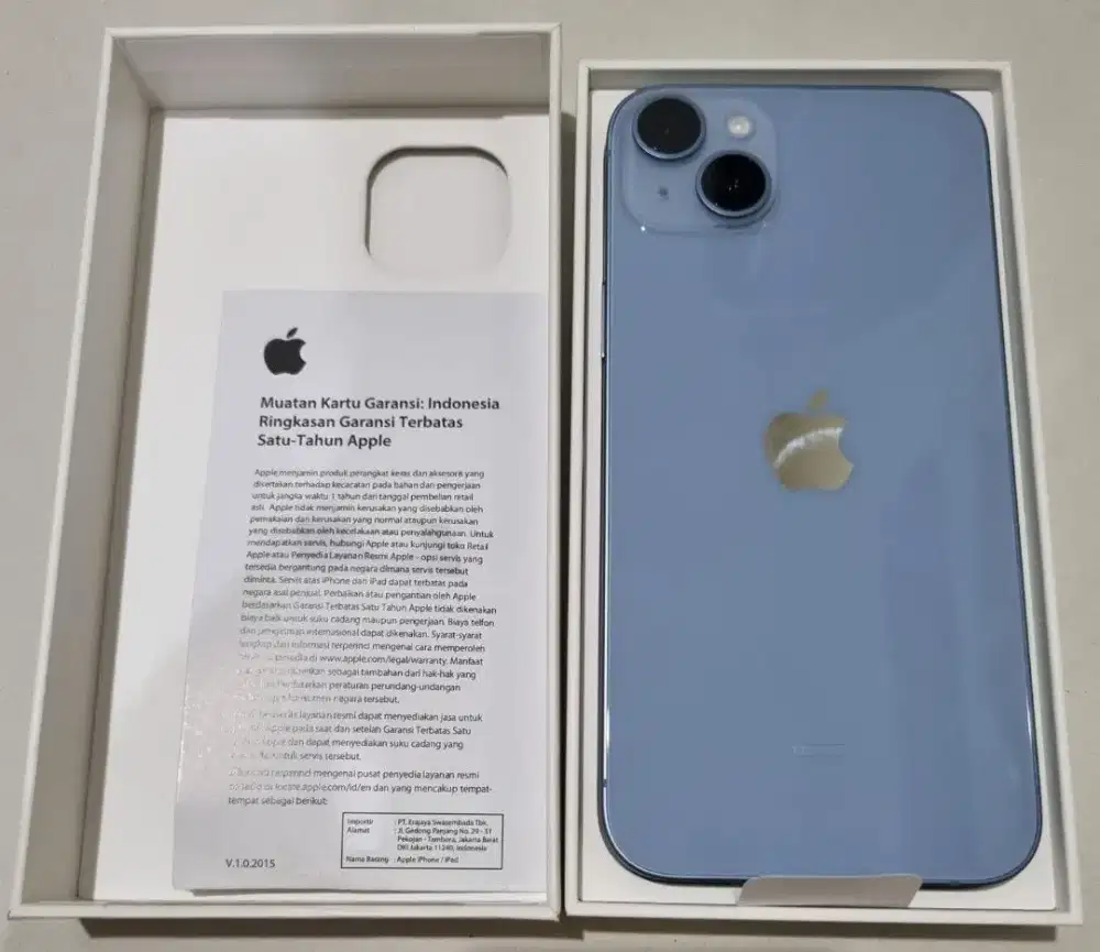 Jual Iphone 14 Plus 128GB Ibox/Inter