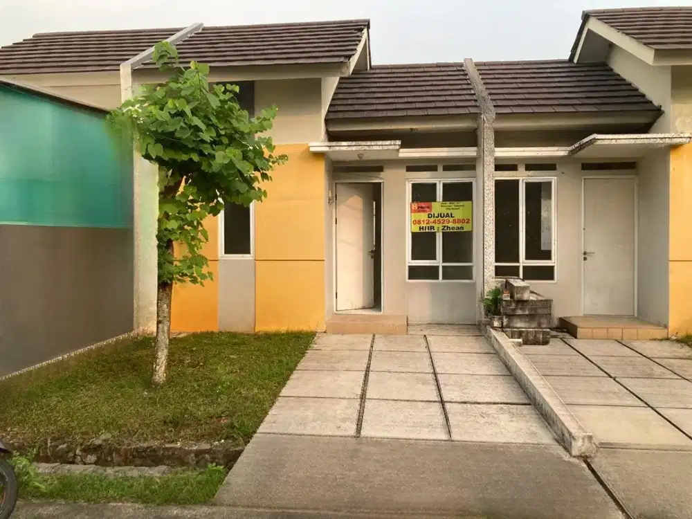Rumah Full Renovasi Cluster Perumahan Sentraland Paradise Siap Huni Dekat Stasiun KRL Akses Tol Legok Parung Panjang Bogor Legok Cisauk Tangerang LIY
