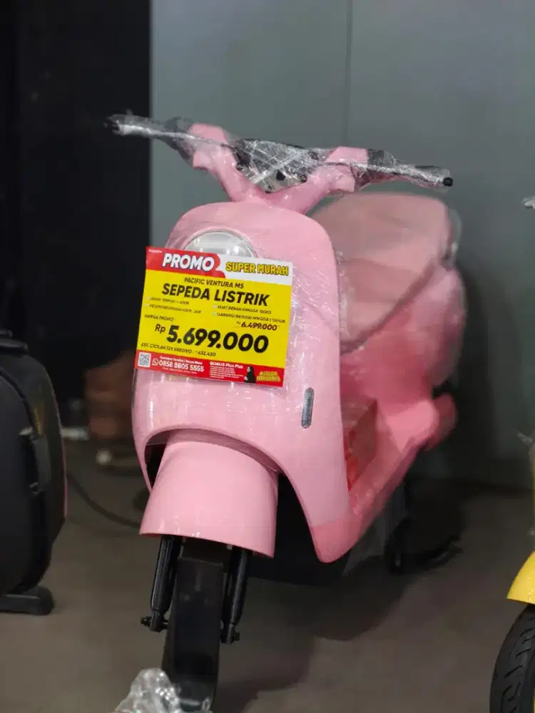 SEPEDA LISTRIK PASIFIC VENTURA M5 GRATIS SERVIS 1 TAHUN