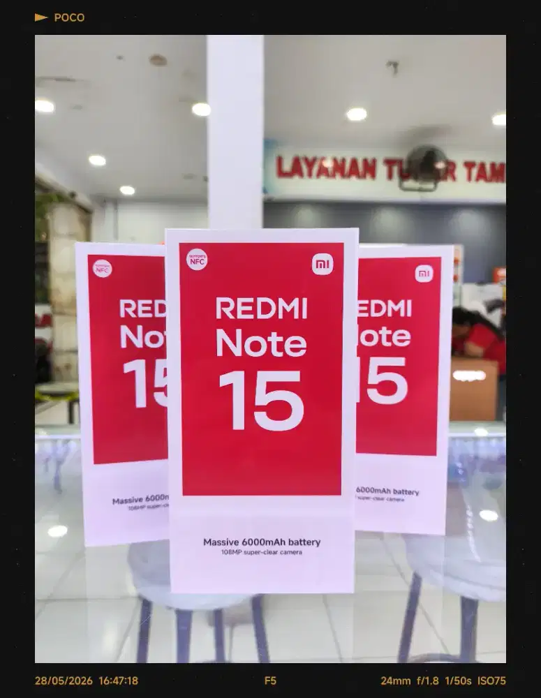 REDMI NOTE 15 NEW SEGEL