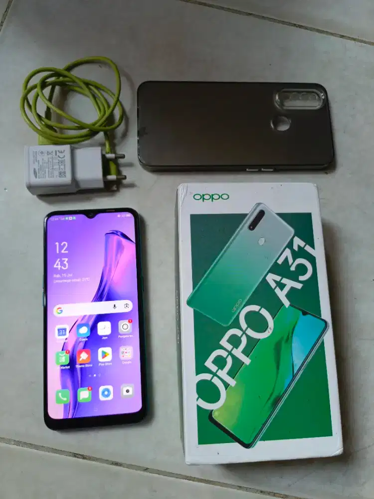 Oppo A31 Ram 8/256 Lengkap mulus