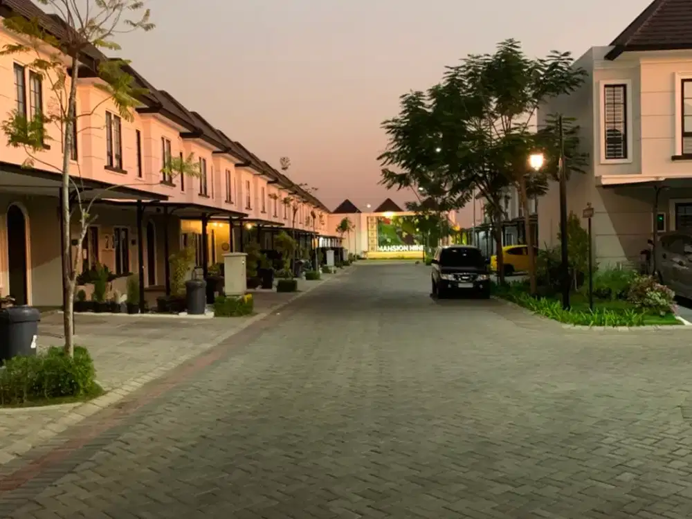 Dijual Rumah Lingkungan Private Cluster Surabaya Barat cocok untuk tinggal Mansion Nine