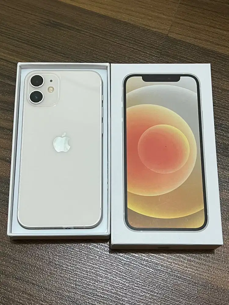 Iphone 12 Mini White 128GB Mulus