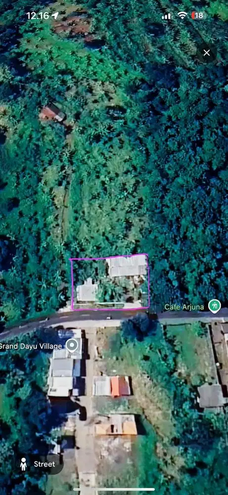 Tanah SHM 600 m² Prigen Pinggir Jalan, Listrik 5.500 VA, air HIPAM