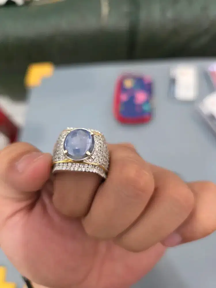 Natural Star Blue Sapphire Sri Lanka 6,23ct