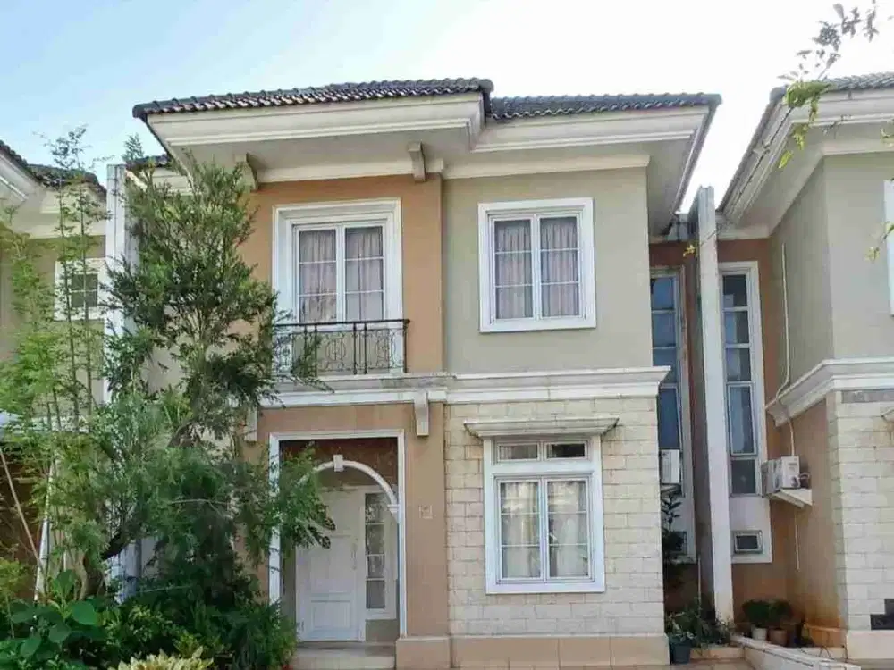 Jual Murah Rumah Lt 135 m²Cluster Trimezia Gading Serpong