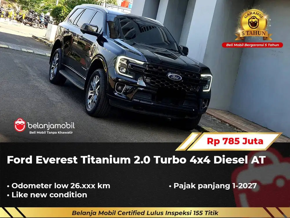 [ 4x4 - LOW KM ] Ford Everest Titanium 2.0 Turbo Diesel 2024/2025