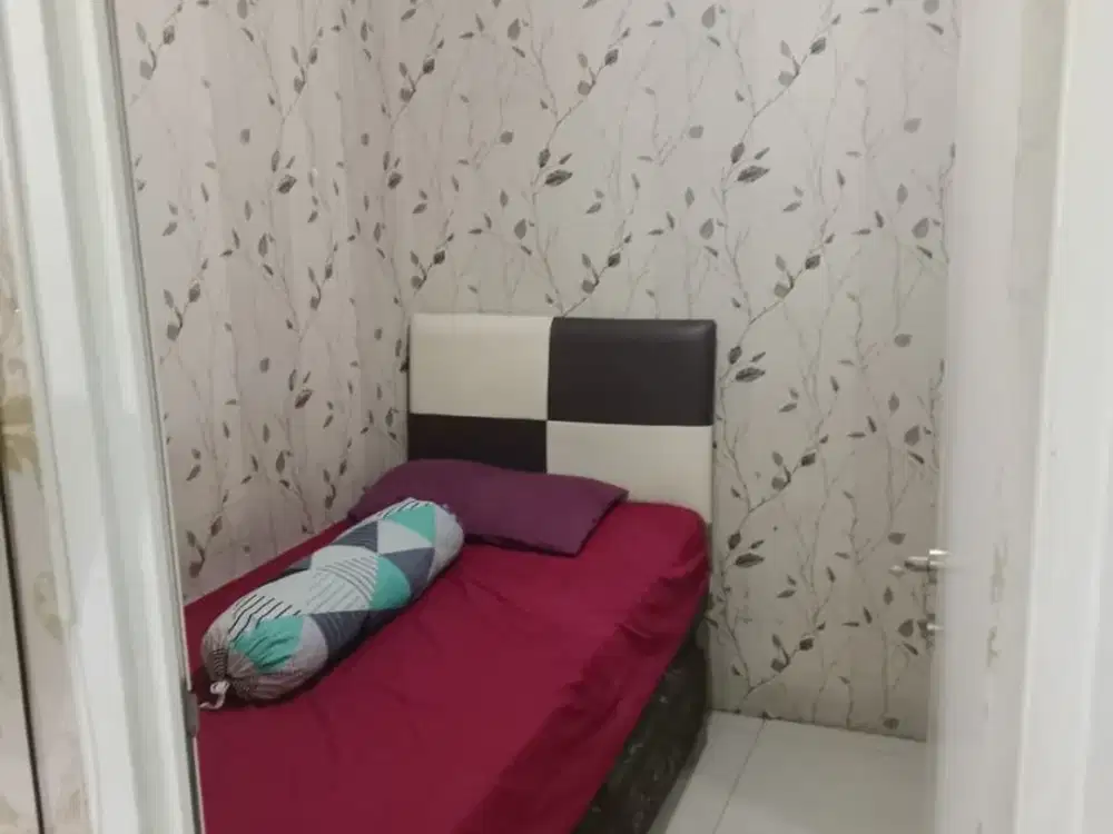 UNIT LENGKAP DI TOWER CHRYSANT GREEN PRAMUKA TINGGAL MASUK TANPA RENOVASI