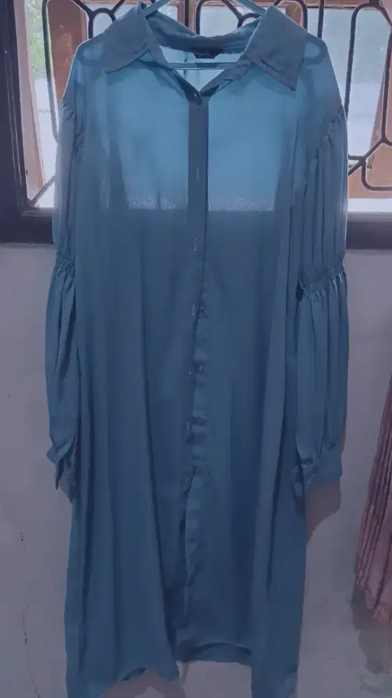 Jual baju atasan biru