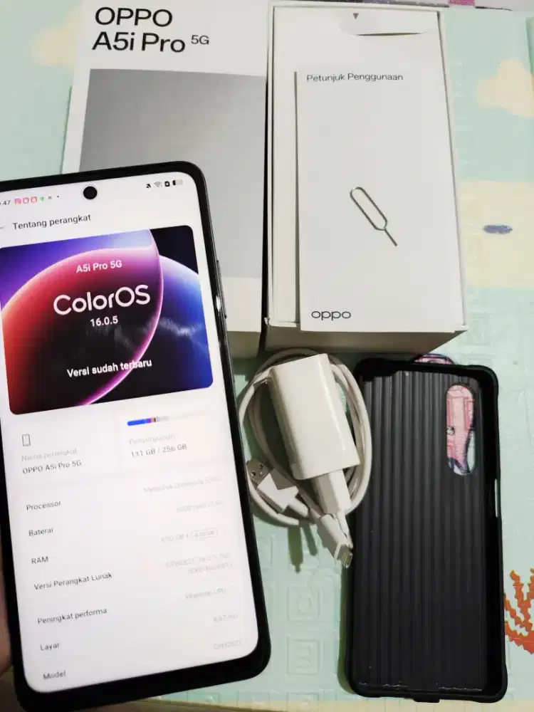 Jual oppo a5i pro 5g ram8/256