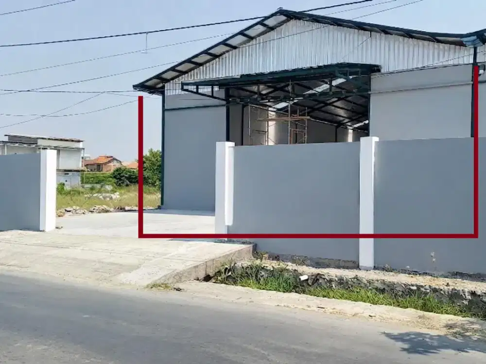 Gudang Sayap Pantura Sumurpanggang Tegal Siap Pakai