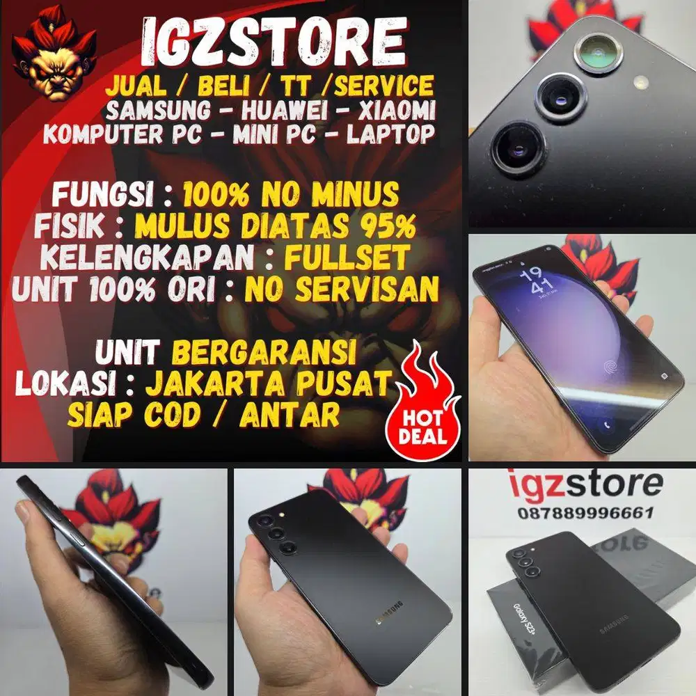 SIAP COD : Samsung S23 8/128/256 SEIN NORMAL NOMINUS