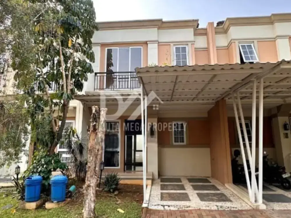 Dijual Rumah Asri 2 Lantai Siap Huni dalam Cluster Serpong Tangerang