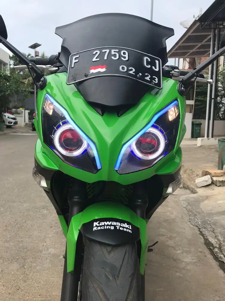 kawasaki ER6F, beberapa part sdh di modifikasi