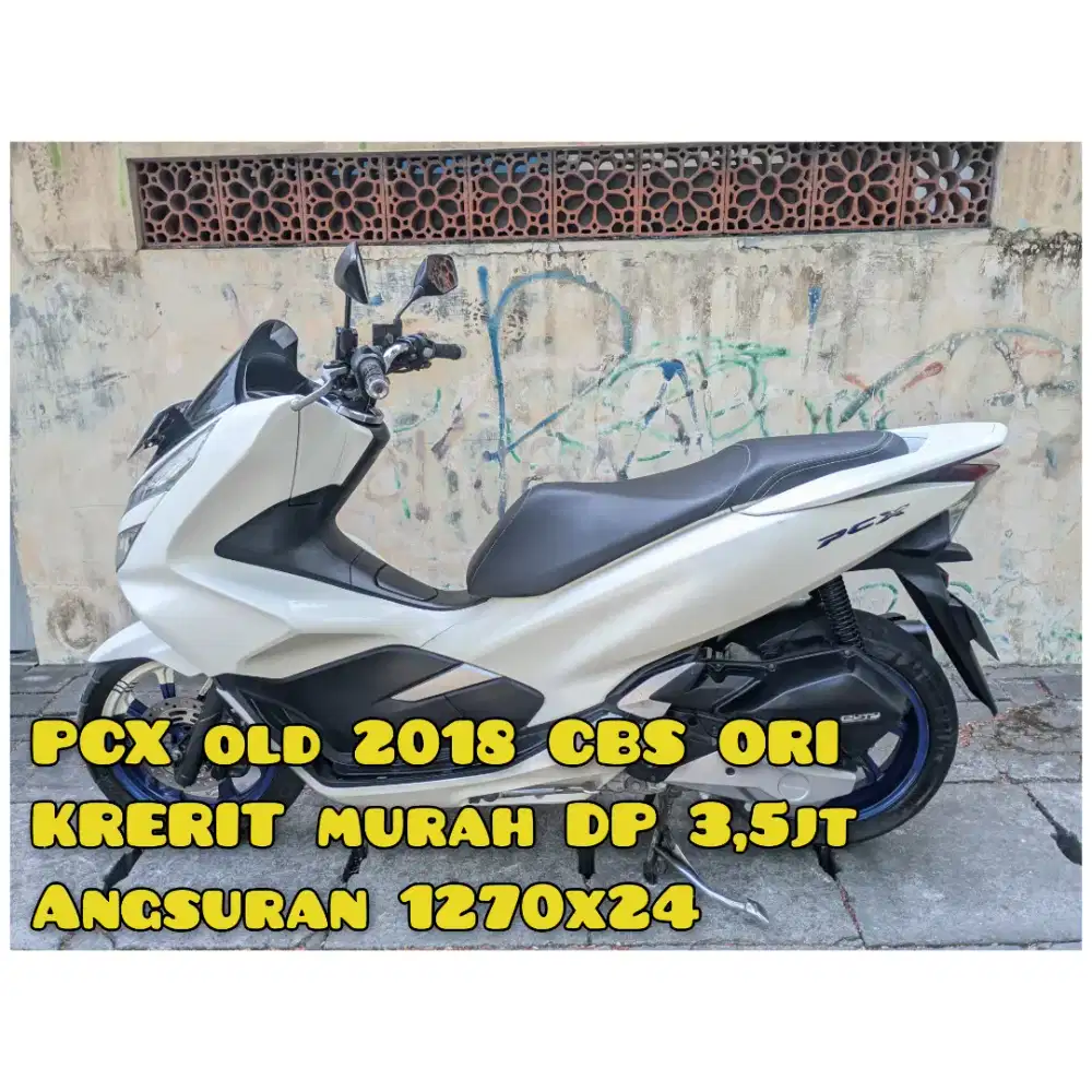 PCX 150cc 2018 Putih CBS Km80Rban