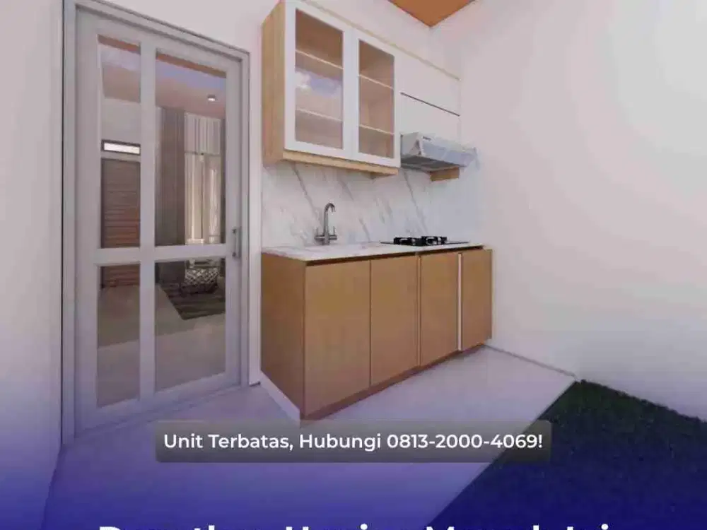 Rumah Deket Stasiun Sudimara Tangsel