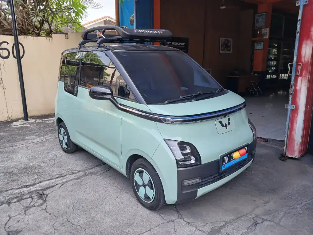 Km 19.000 Wuling Air Ev Long range 2023 asli bali gress