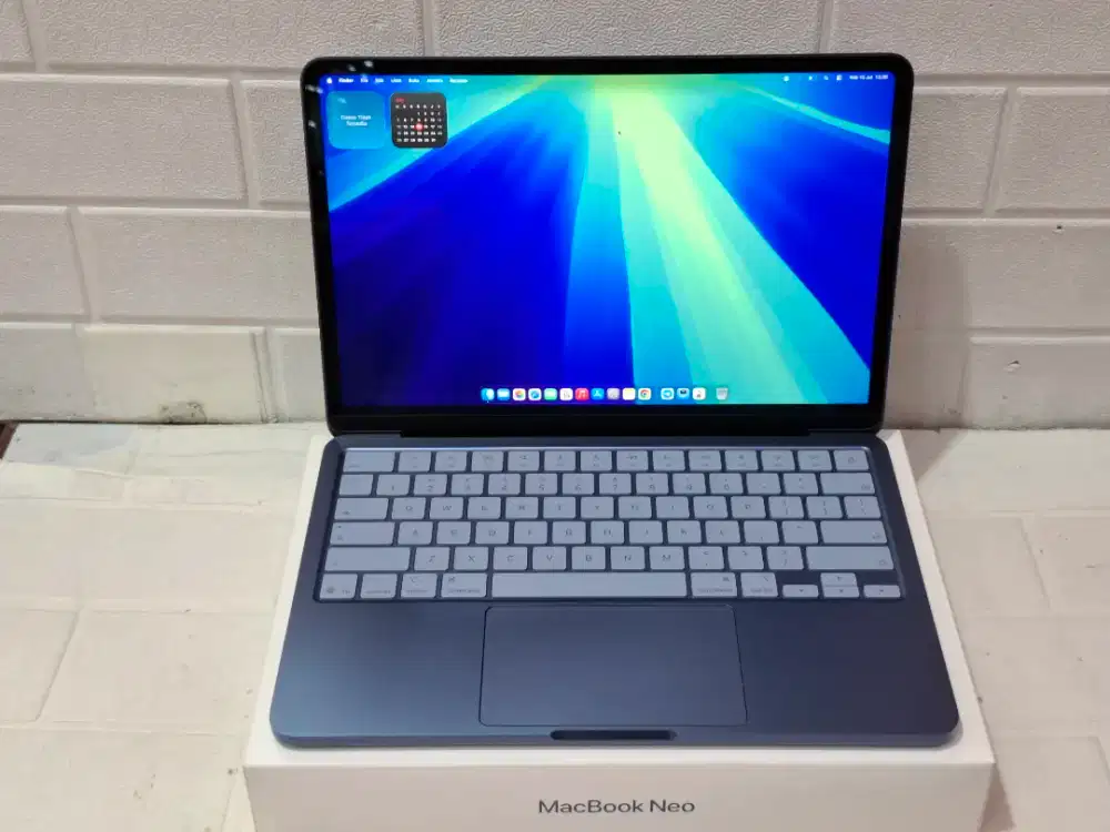 Baru buka Box Macbook Neo Apple A18 Pro /Memori 8GB/Penyimpanan 256GB