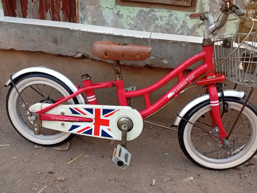 Jual sepeda bekas London taxi