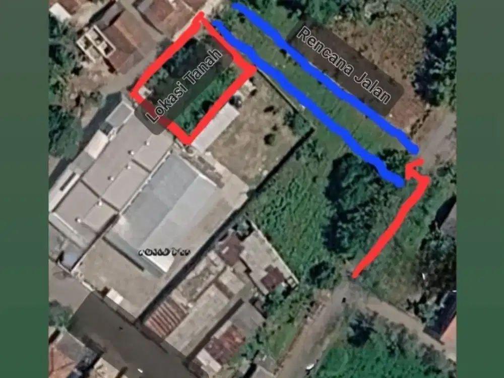 Dijual Tanah Kalisuren Harga BU Luas 500M2 Siap Bangun Lokasi Strategis
