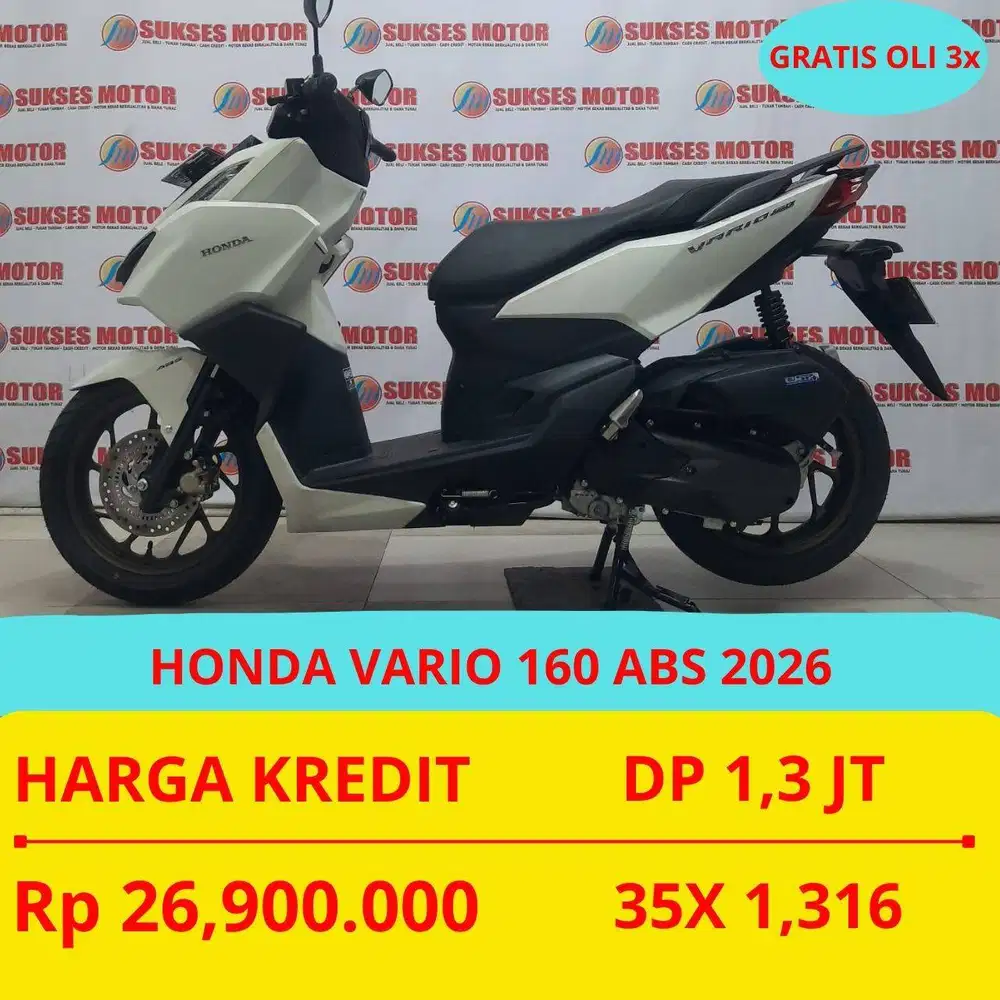 HONDA VARIO 160 ABS 2026 DP MURAH 1,3 JUTA GUYS