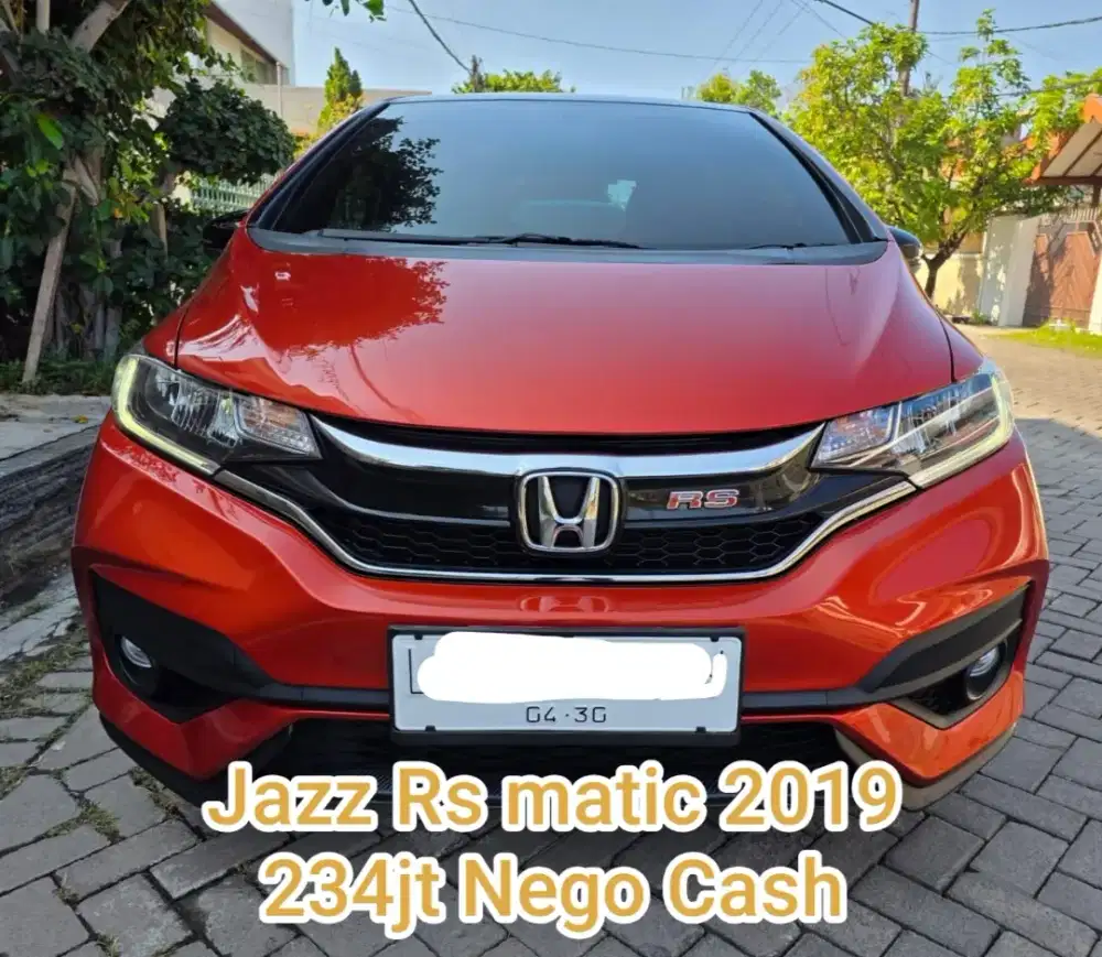 Jazz rs matic 2019 km35rb pmk 2020 a/t gk5 oren jezz jass