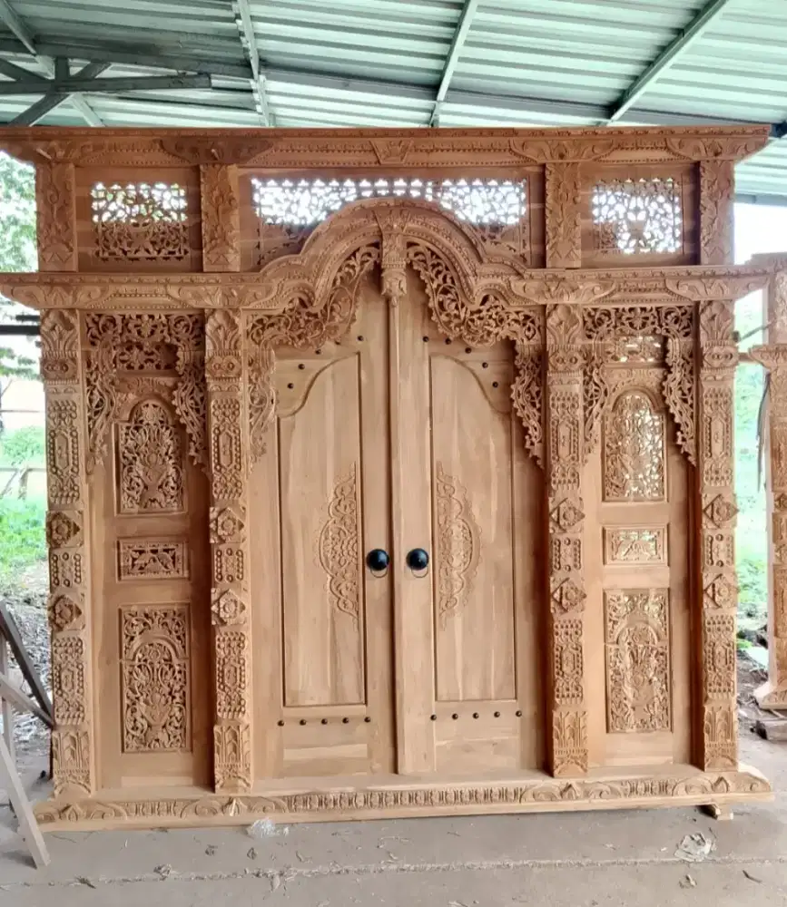 Pintu Gebyok Jati Murah