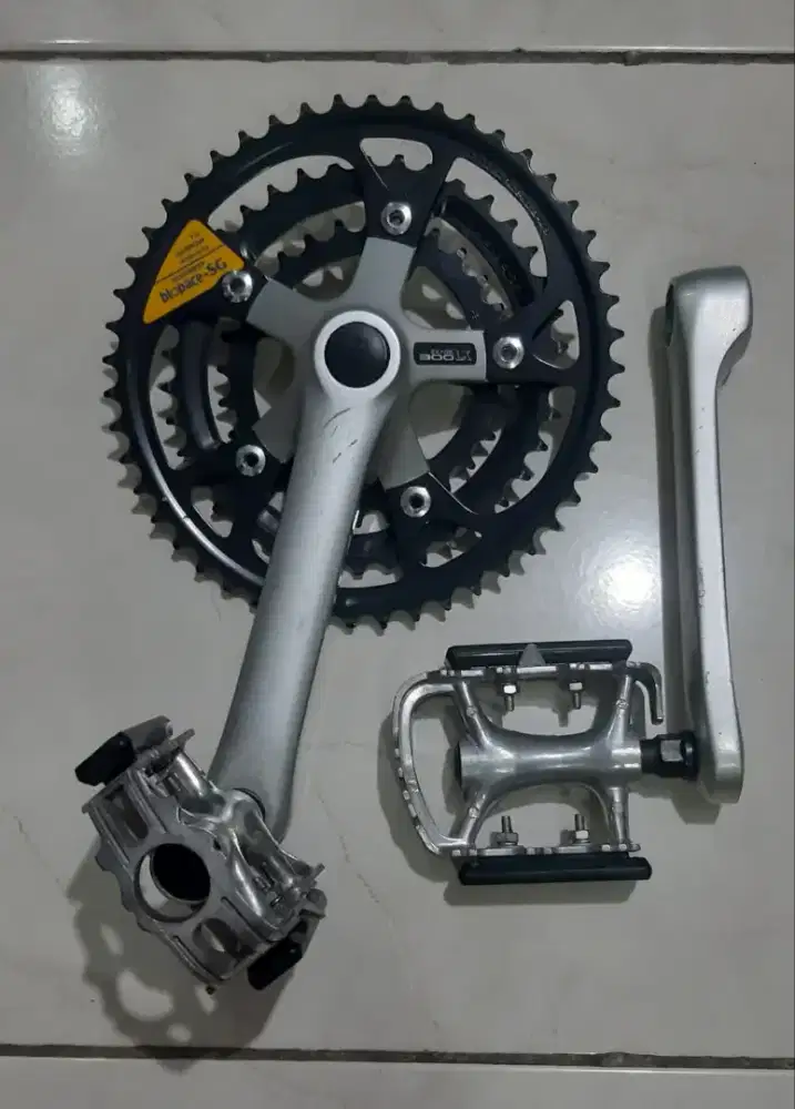 Crankset Shinano + pedal