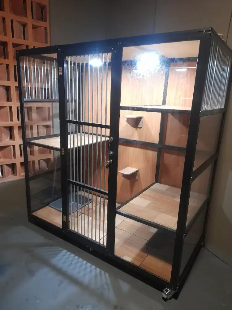 PRODUSEN KANDANG KUCING ALUMUNIUM