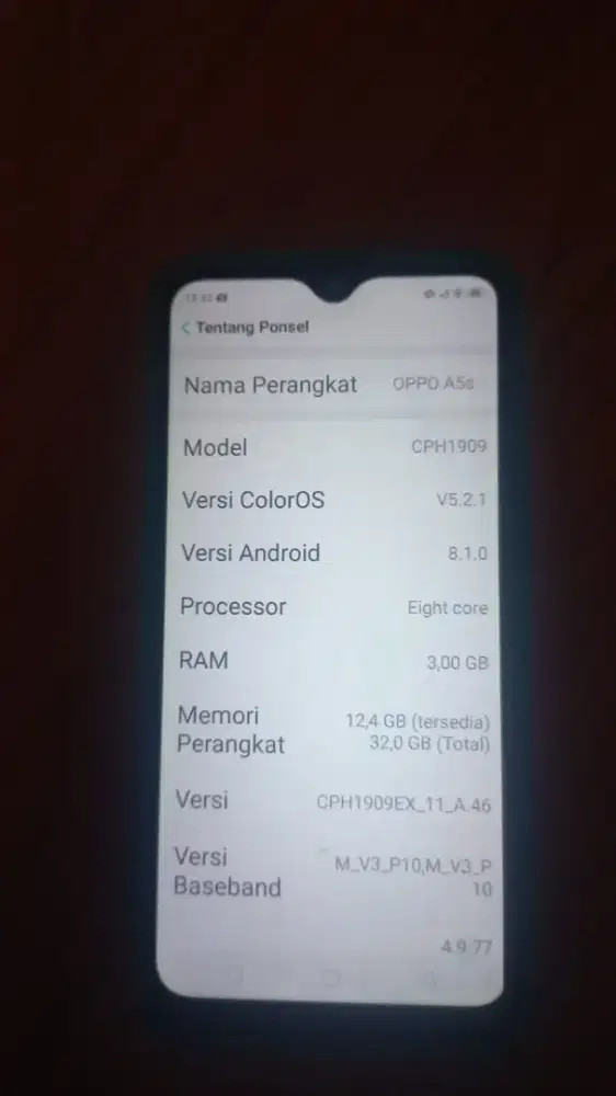 Numpang jualan hp Oppo a5s