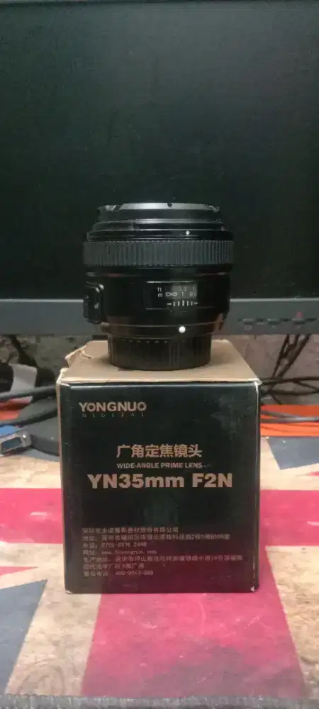 Jual lensa yn 35 nikon