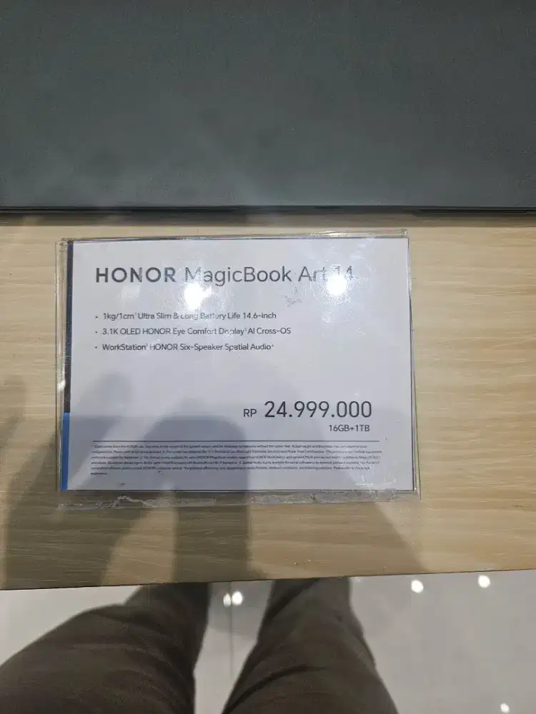 Magicbook 16gb/1Tb warna greebn