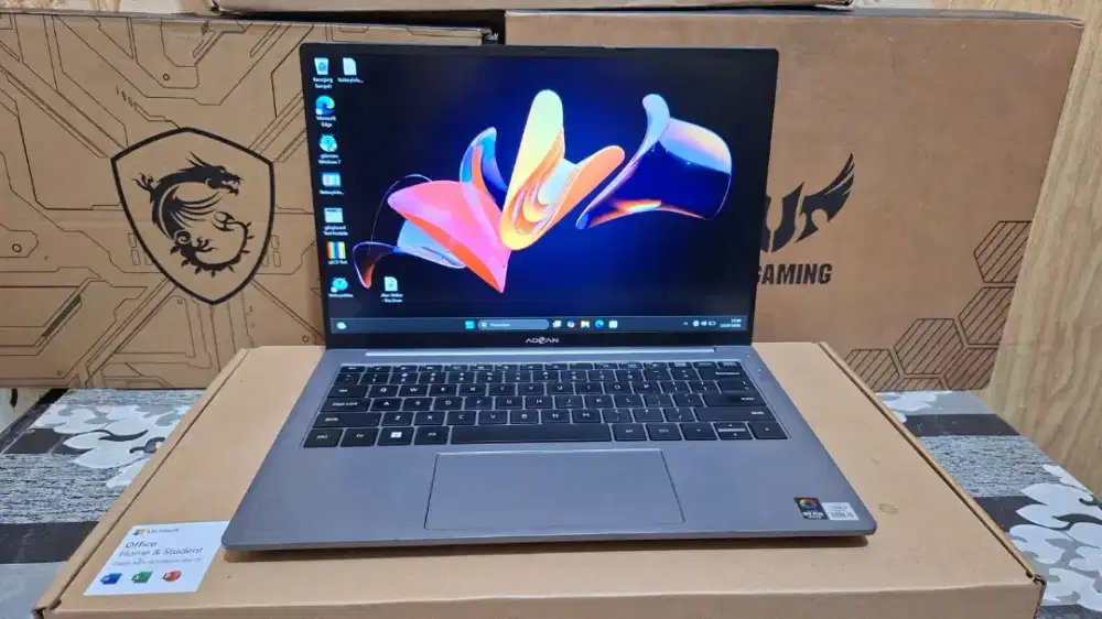 Laptop Advan Workpro 1701 • CORE I5 GEN10 •SSD 512GB •8GB •MULUS