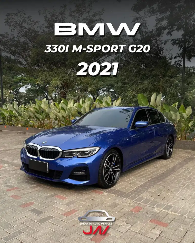 BMW 330i M Sport G20 2021 / LOW ODO / LIKE NEW / MINT CONDITION