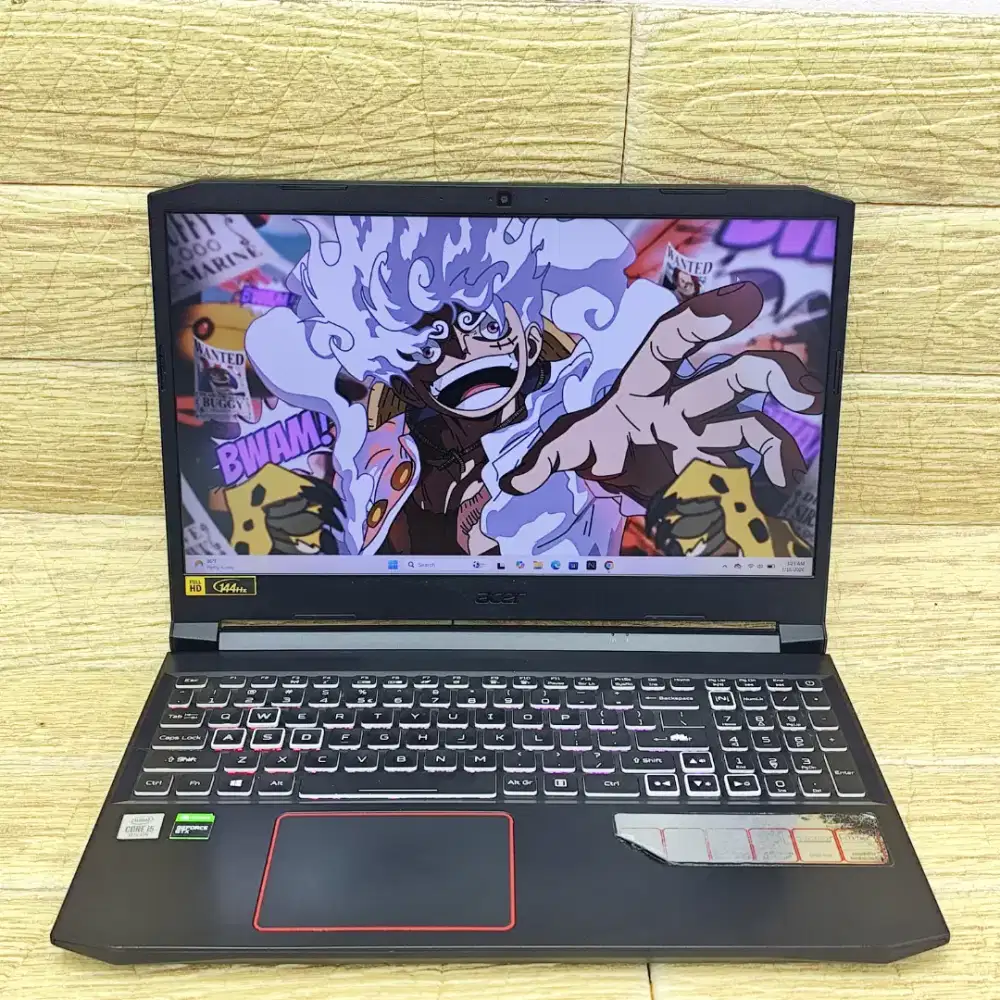 Acer Nitro 5 AN515-55 Core I5-10300H RAM 8GB SSD 512GB GTX 1650 TI