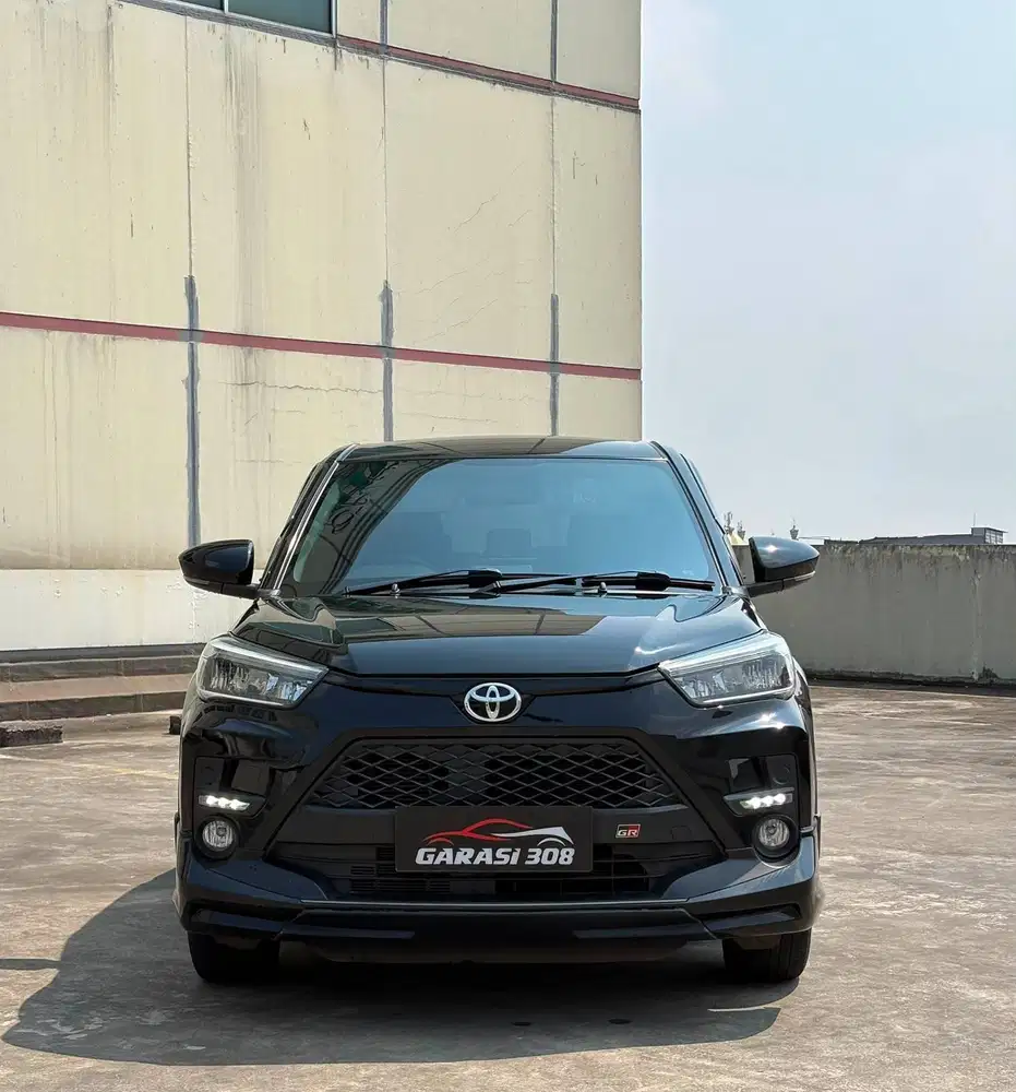 (km 30rb) Toyota Raize GR Sport 1.0 Turbo S CVT AT 2022 Hitam Non TSS