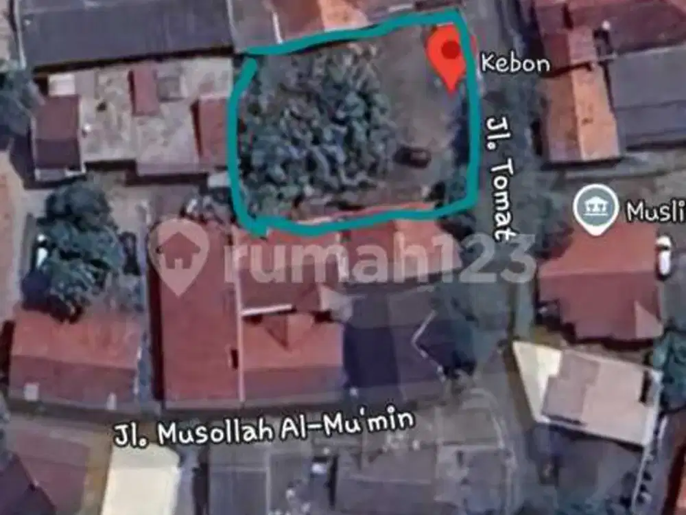 Tanah Kotak Pondok Cabe Nempel Jakarta Selatan