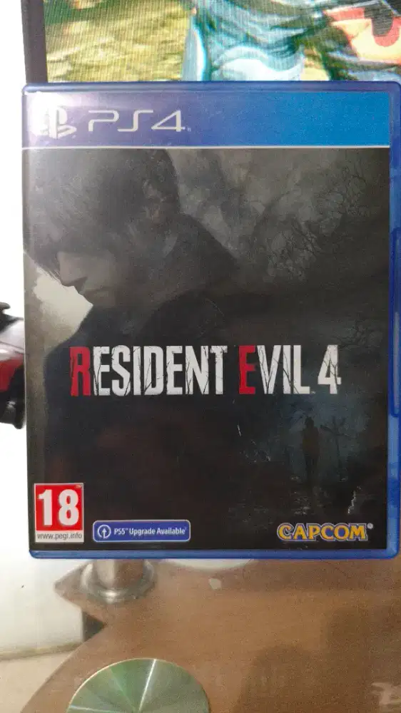 Jual kaset BD ps4 Resident Evil 4 remake dan watch dog 2
