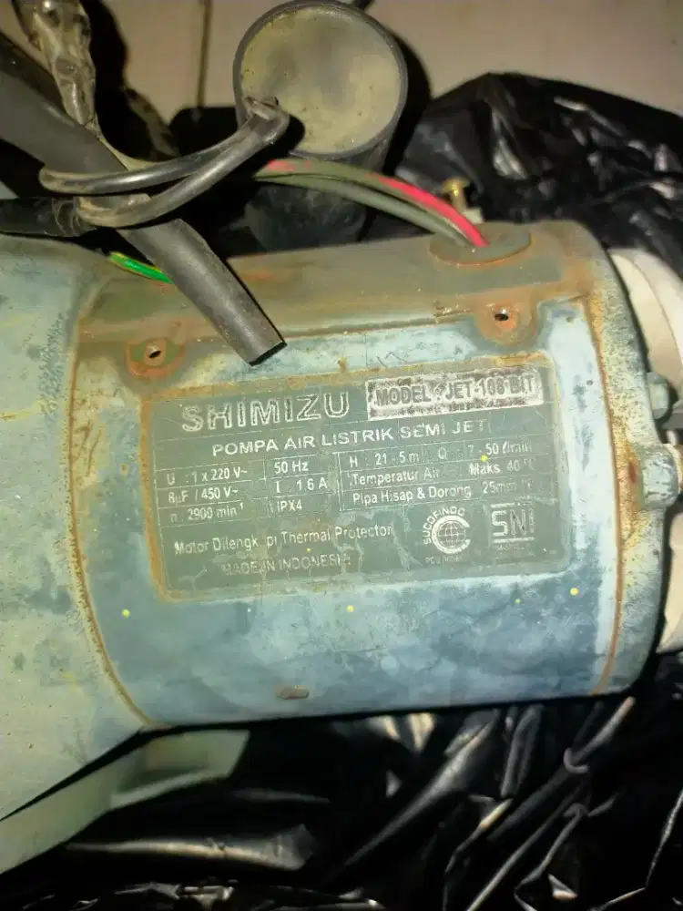 Mesin semi jetpump Shimizu