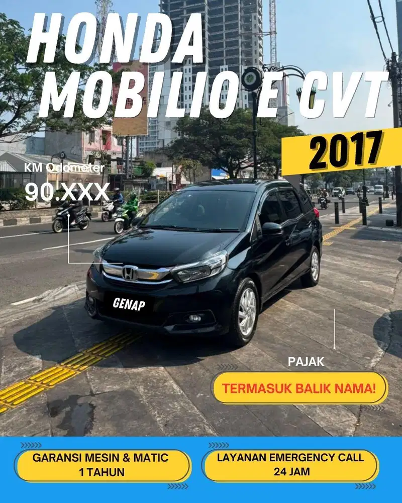 HONDA MOBILIO E CVT MATIC 2017 GENAP