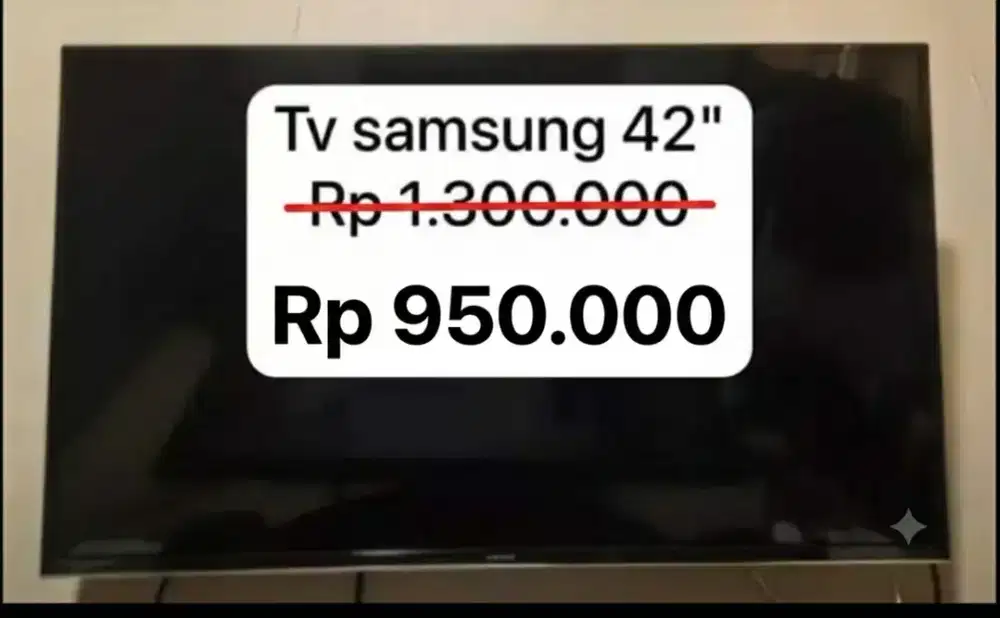 DIJUAL TV SAMSUNG 42