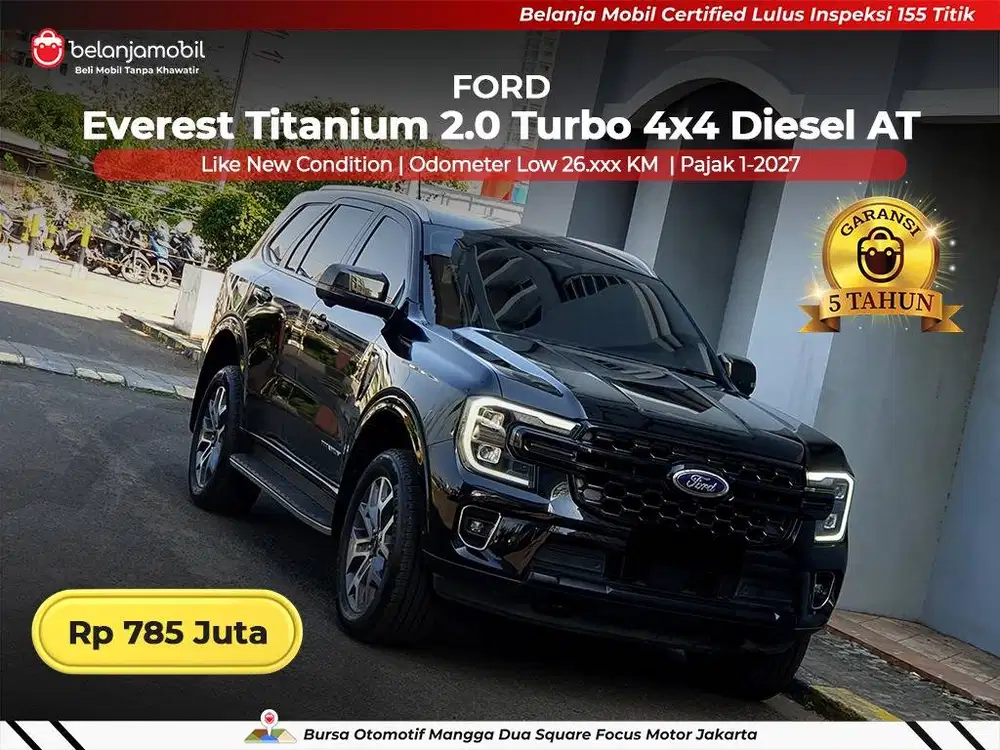 [ 4x4 - LOW KM ] Ford Everest Titanium 2.0 Turbo Diesel 2024 2025