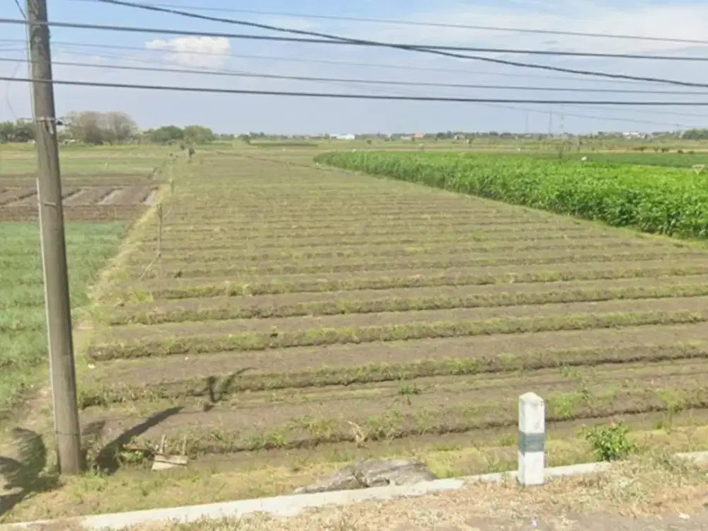 Tanah 1517 m2, Raya Bengawan Solo Nganjuk, Dekat Terminal dan akses Tol