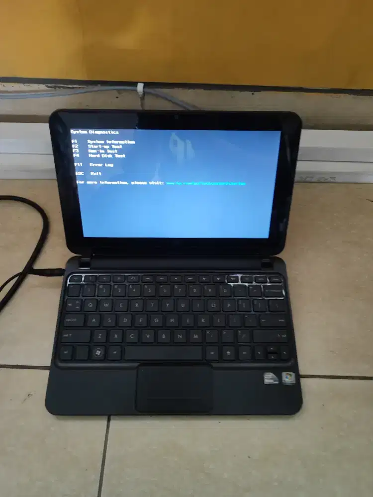 Laptop hp mini normal tanpa hdd