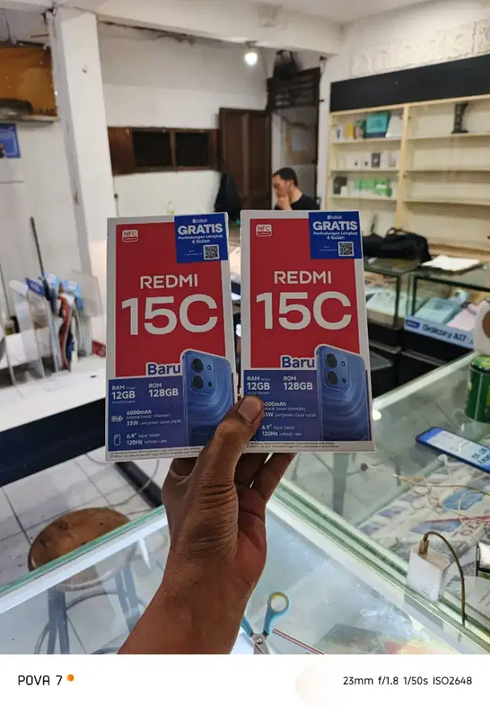 [ Fast respon WA ] Xiaomi Redmi 15C NFC 6+6/128 Garansi resmi 15bln