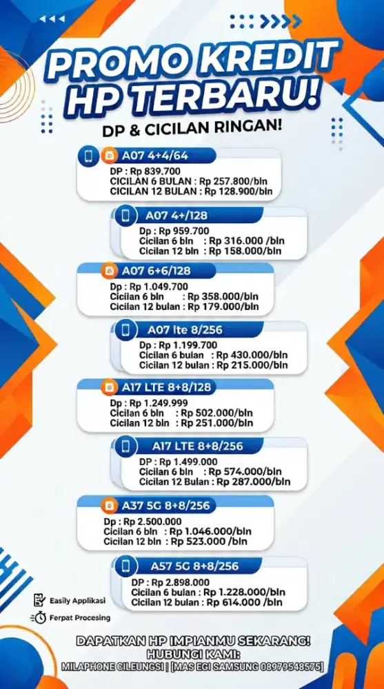 CICILAN TANPA APLIKASI KHUSUS SAMSUNG